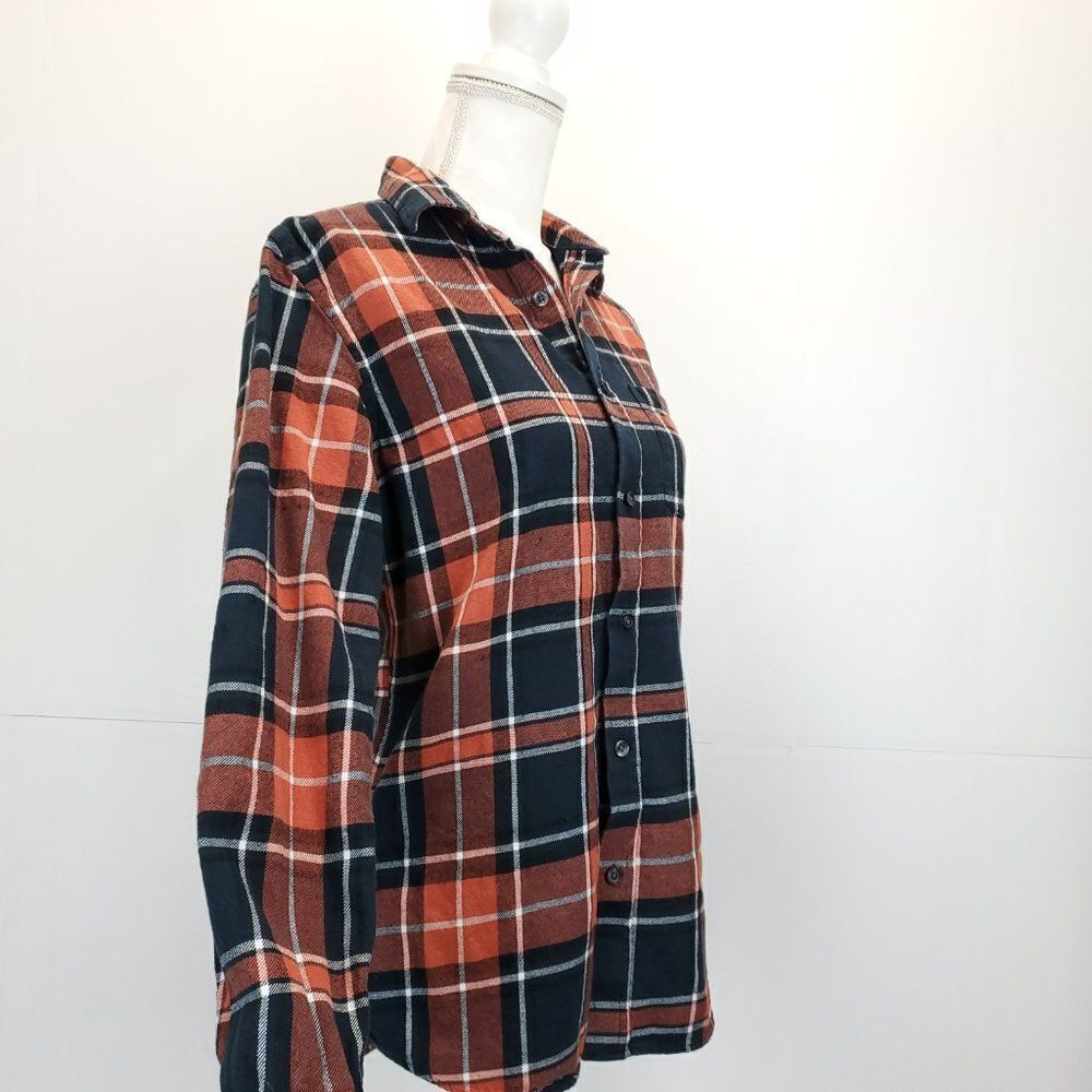 Banana Republic Plaid  Flannel Button Down Shirt - Picture 6 of 8